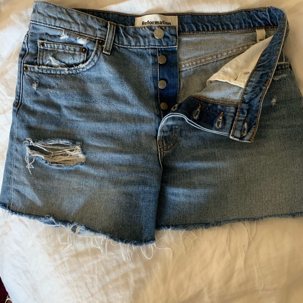 Reformation Boyfriend Shorts